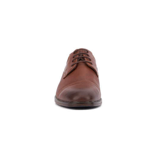 Men's Rhinos Oxford Dress Shoe-COGNAC-8-1