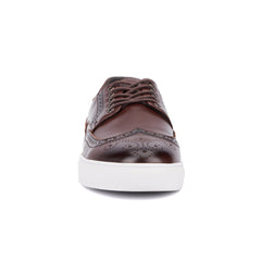 Men's Mario Low Top Sneakers-BROWN-8-1