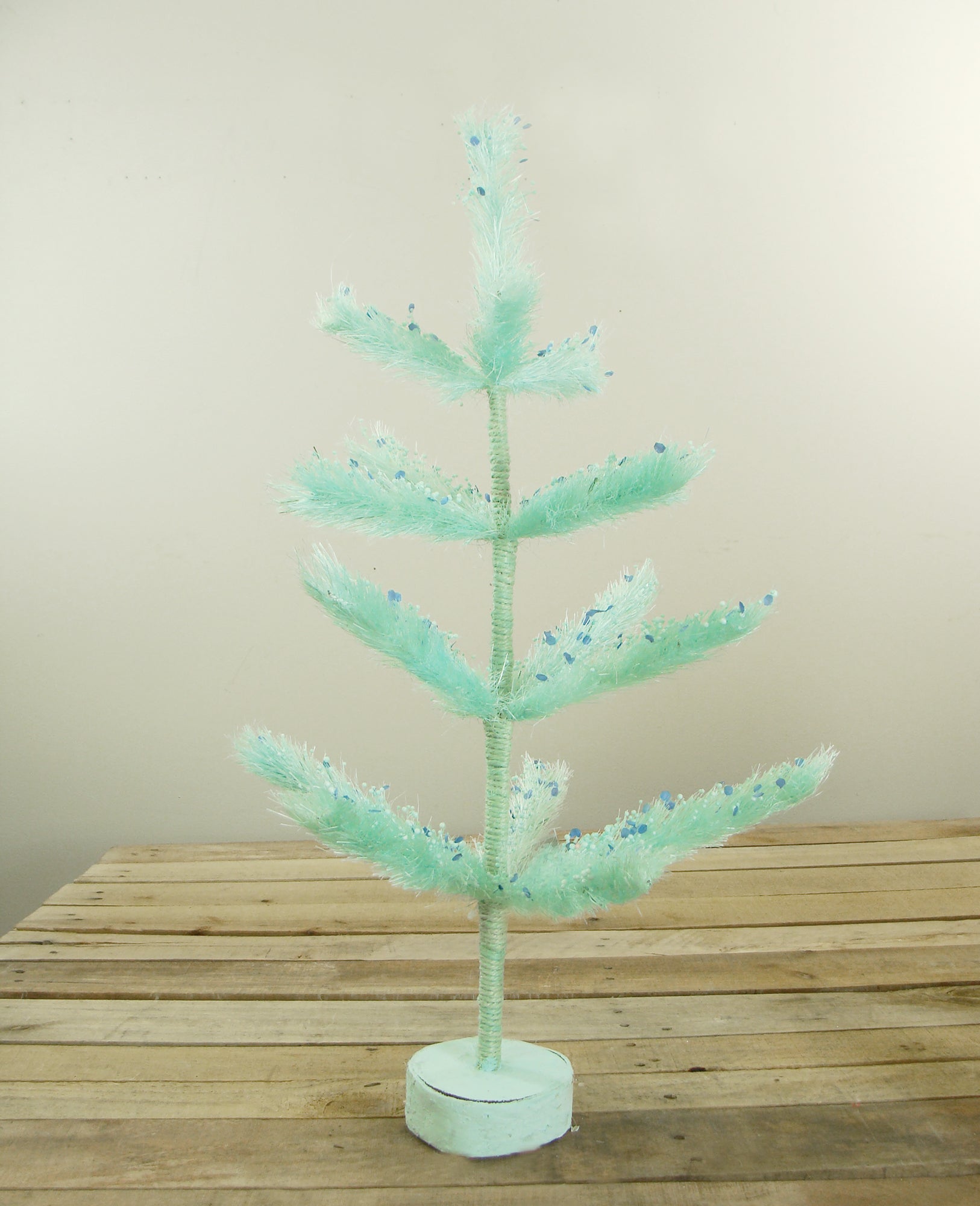  Pastel Green Sisal Pine Faux Easter Tree, 2.5' - Green - Bonton