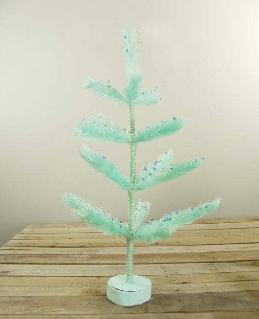 Pastel Green Sisal Pine Faux Easter Tree, 2.5'