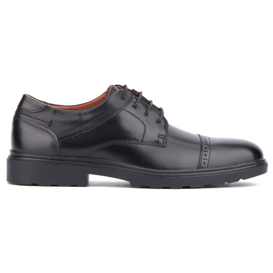 Men's Dawson Oxford Dress Shoe-BLACK-9.5-4