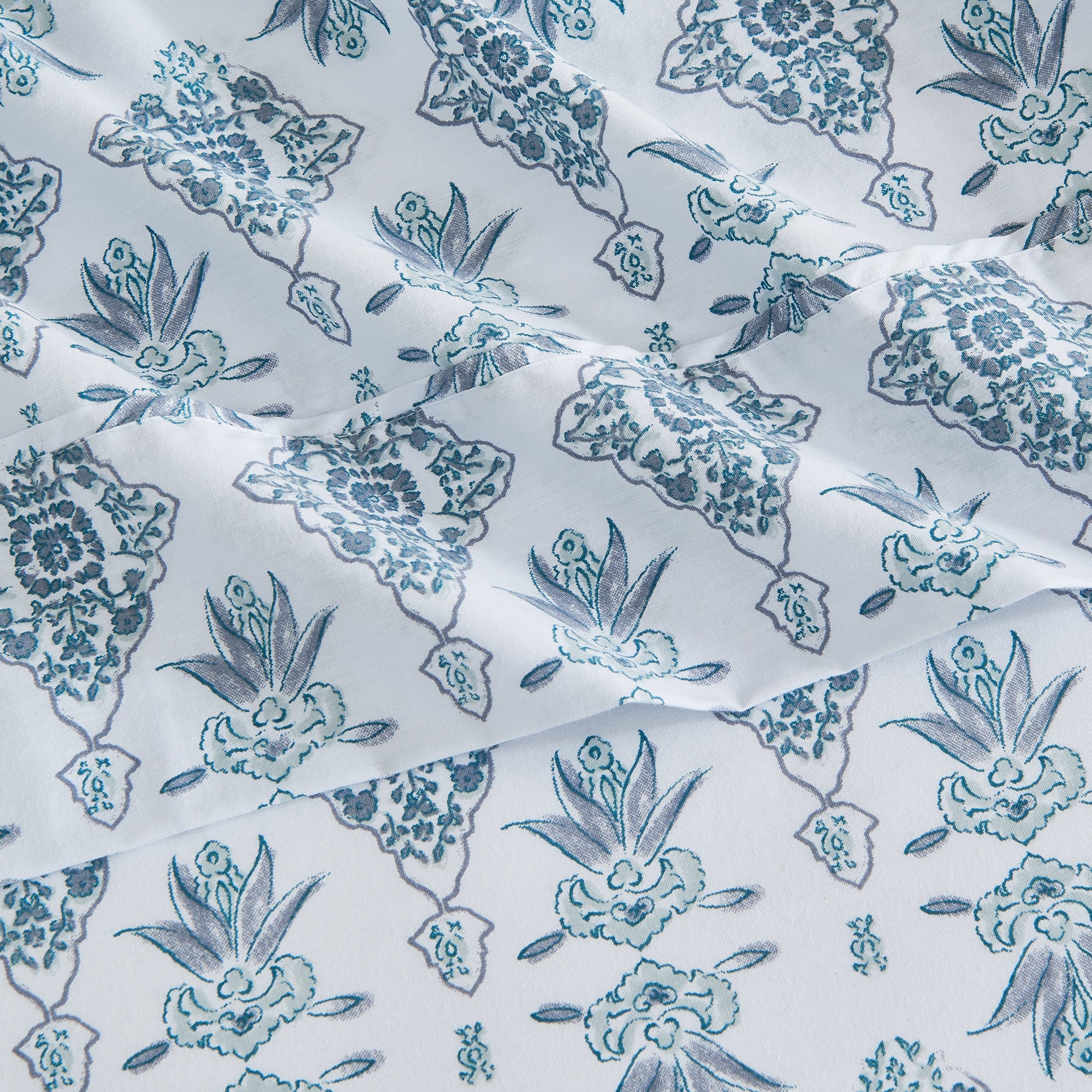  Patina Vie Maison Patina Vie Maison Cotton & Rayon From Bamboo Blend Printed Sheet Set - Full - Bonton