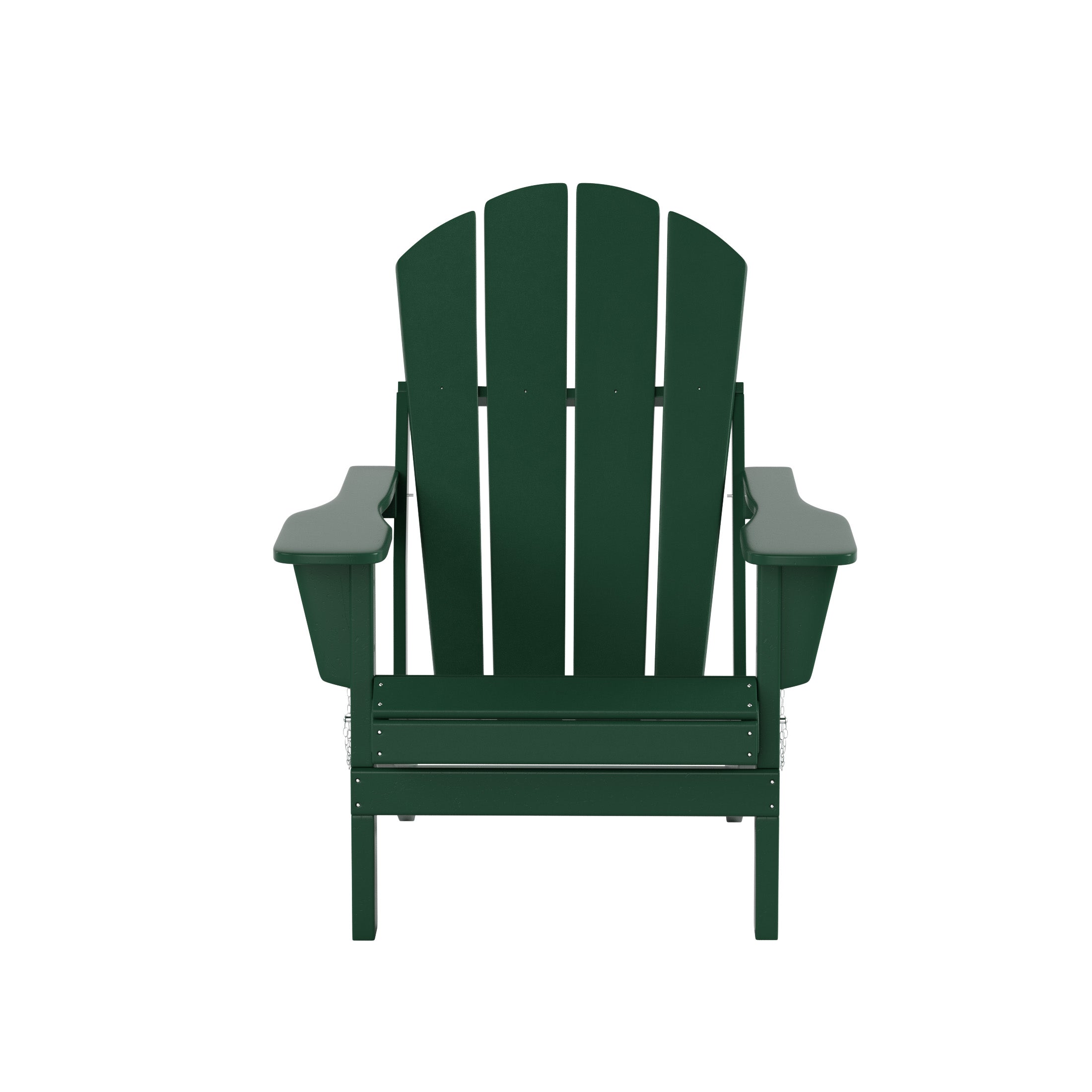  Westin Furniture Outdoor Folding Poly Adirondack Chair - Turquoise - Bonton