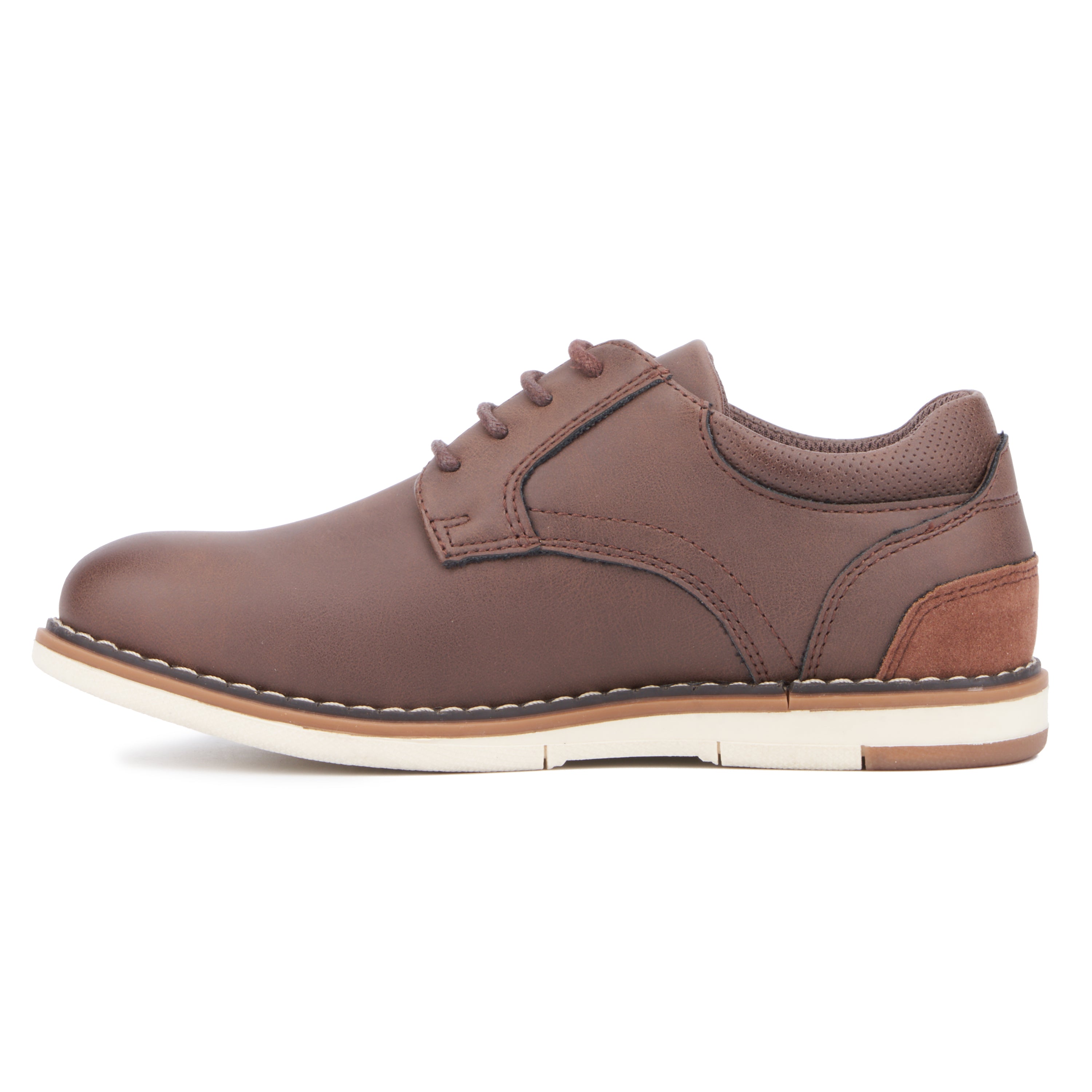 Xray Footwear Boy's Youth Daniel Dress Casual Oxford - Brown - Bonton