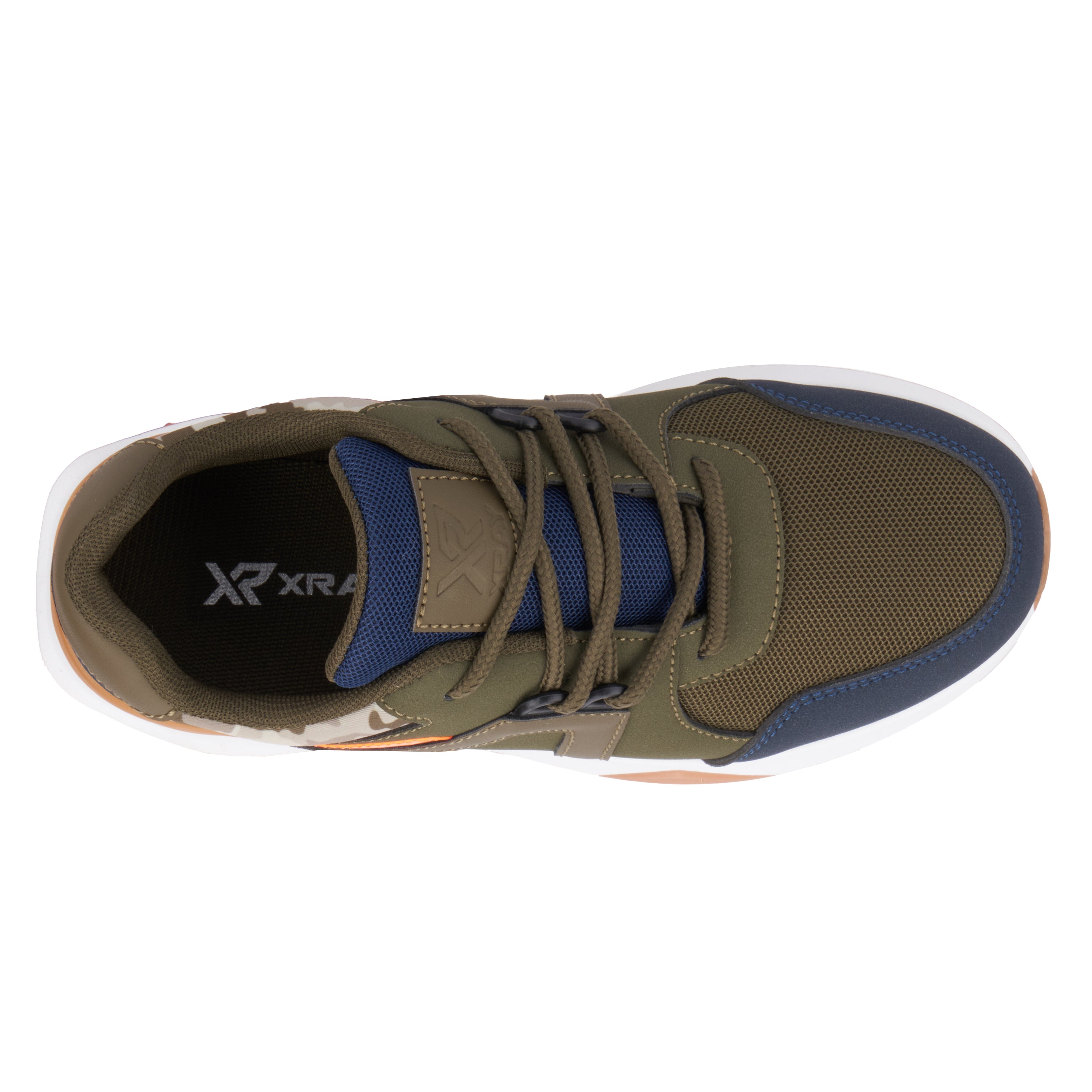  Xray Footwear Boy's Clay Low Top Sneakers - Army Green - Bonton