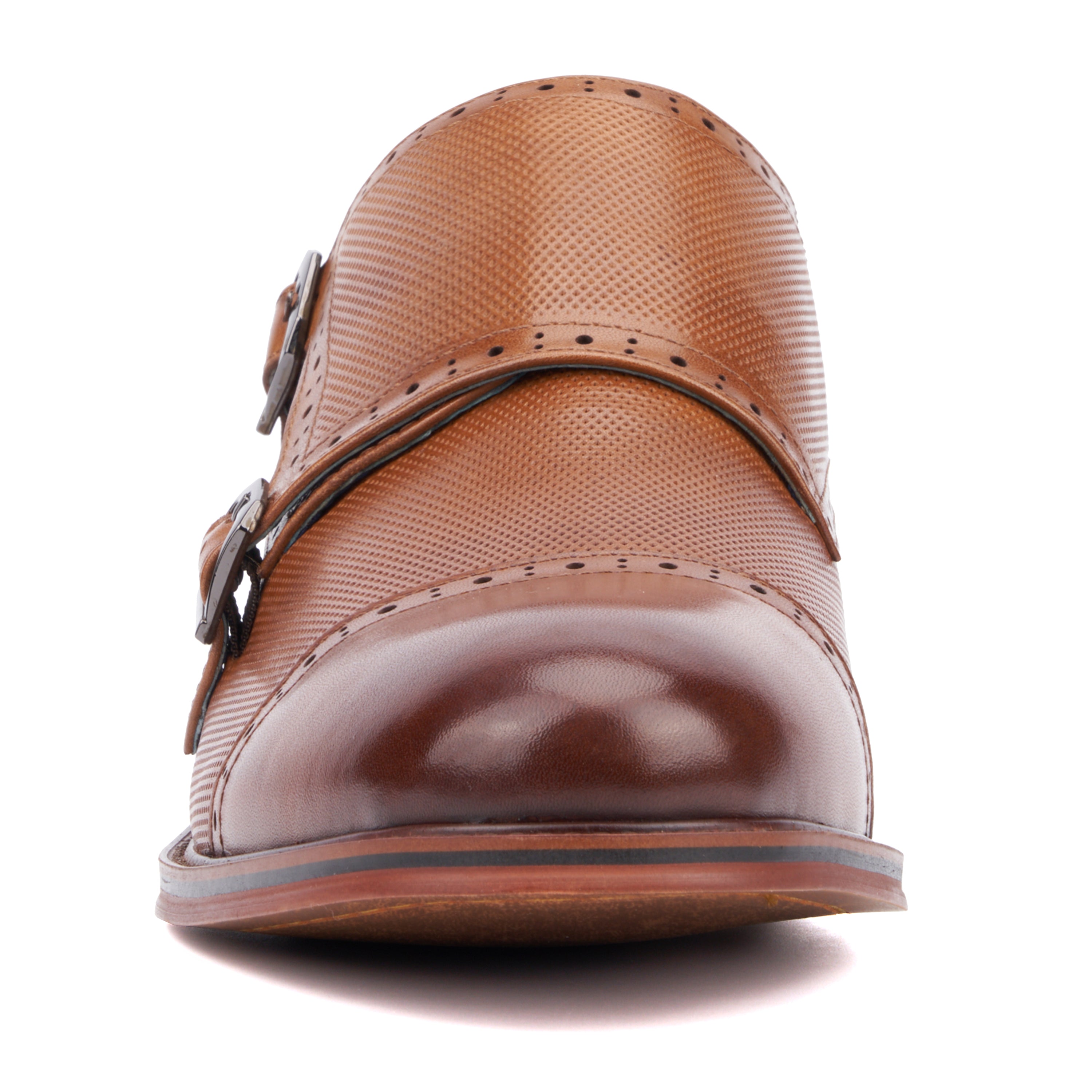  Vintage Foundry Co. Men's Morgan Dress Monk Strap - Black - Bonton