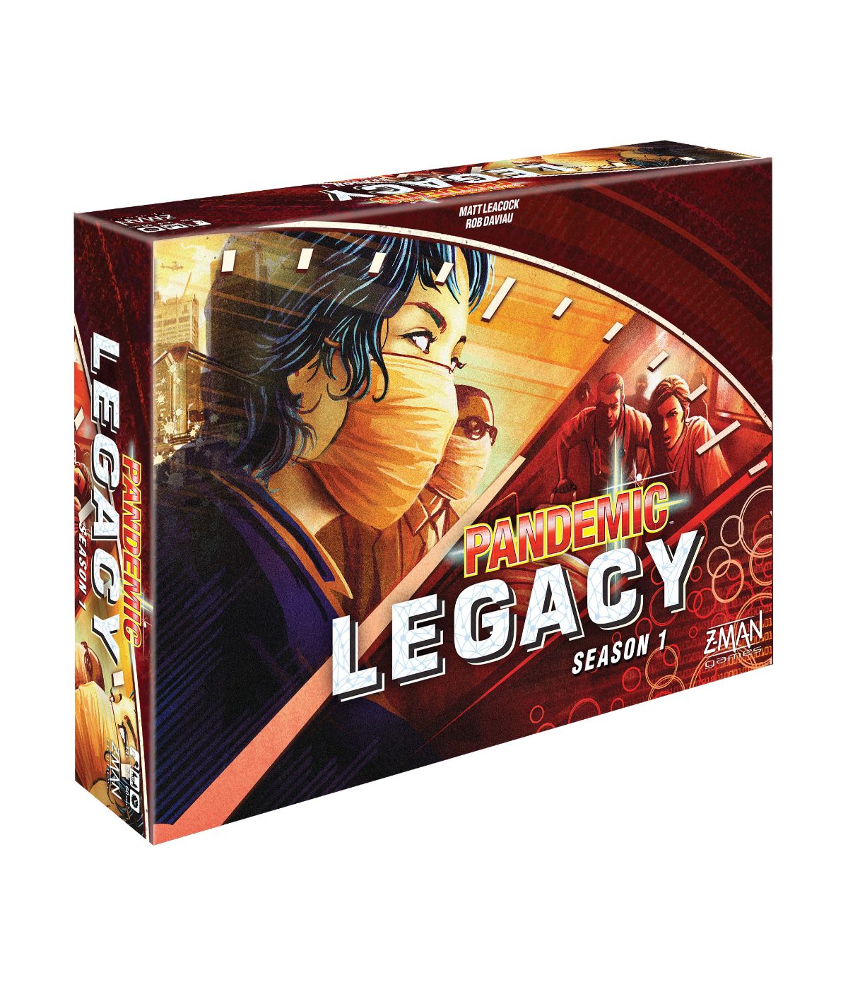  Pandemic: Legacy Season 1 Red - Red - Bonton