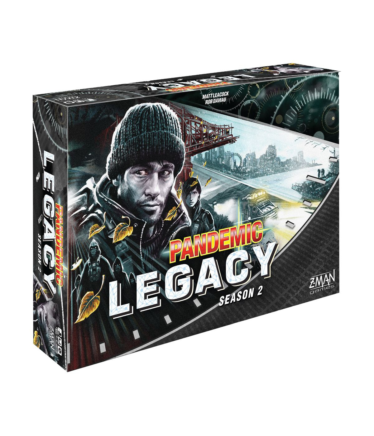  Pandemic: Legacy Season 2 - Black Edition Multi - Multi - Bonton