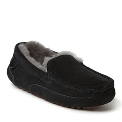 Fireside by Men's Melbourne Shearling Indoor/Outdoor Moccasin Slipper