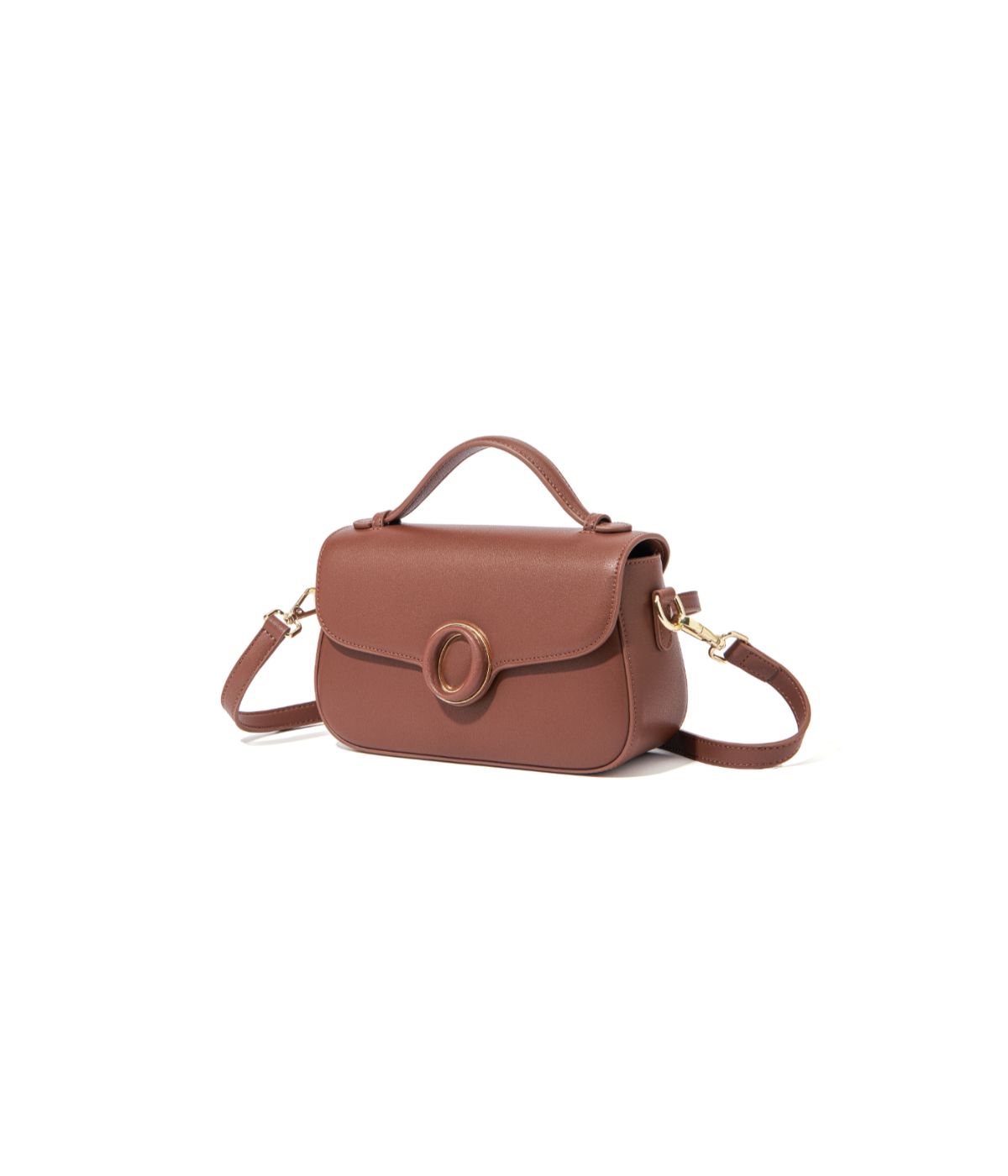  Bob Ore Makoto Leather Bag Brown - Brown - Bonton