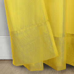 Circe Voile Sheer Rod Pocket Curtain Panel