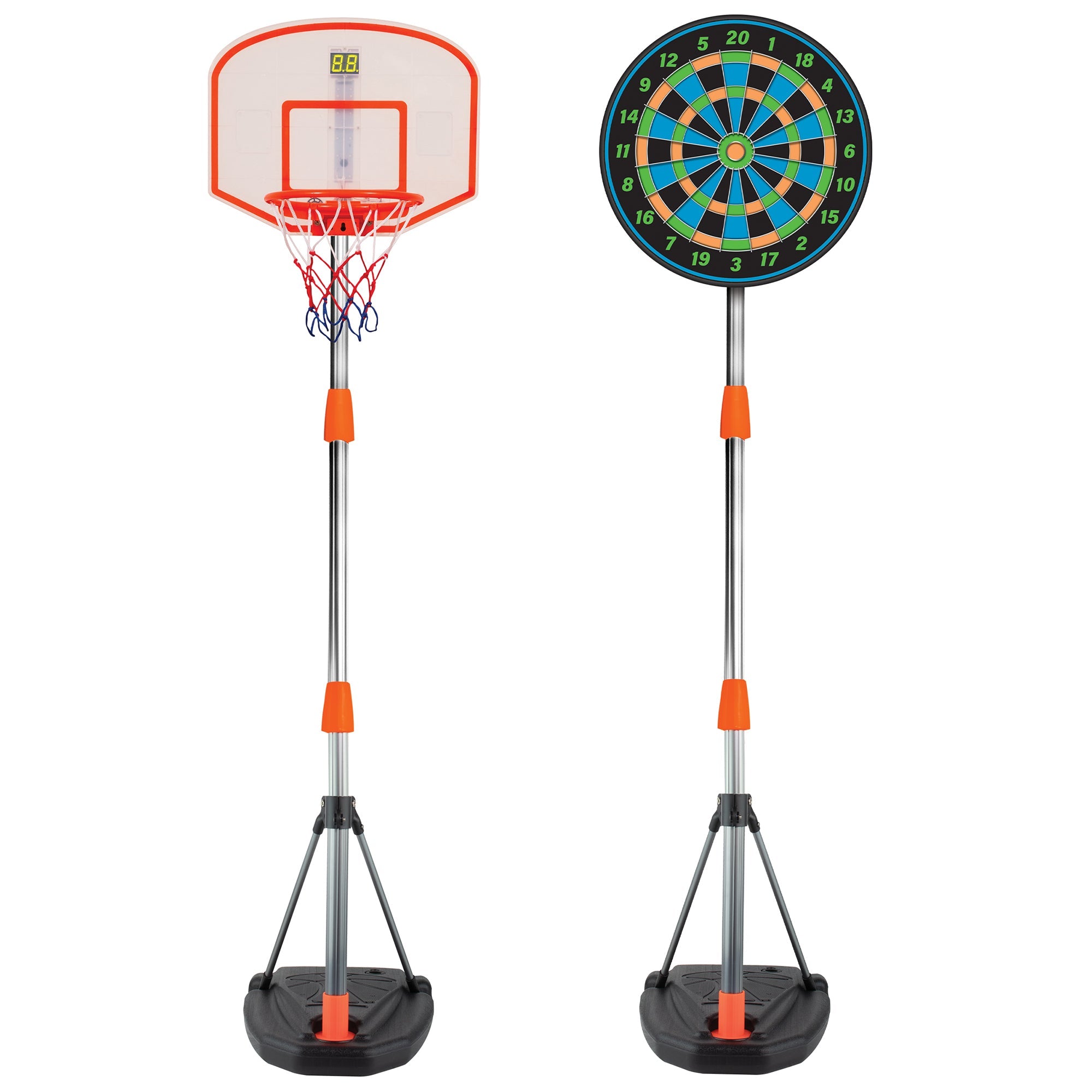  Maccabi Art Pro Ball 2in1 Basketball/Dartboard - Multi - Bonton