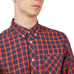 House Tartan Buttondown Shirt with Long Sleeves