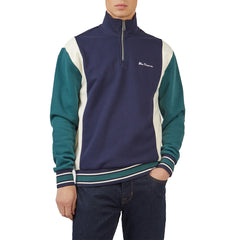 Funnel Neck with Half Zip Fastening