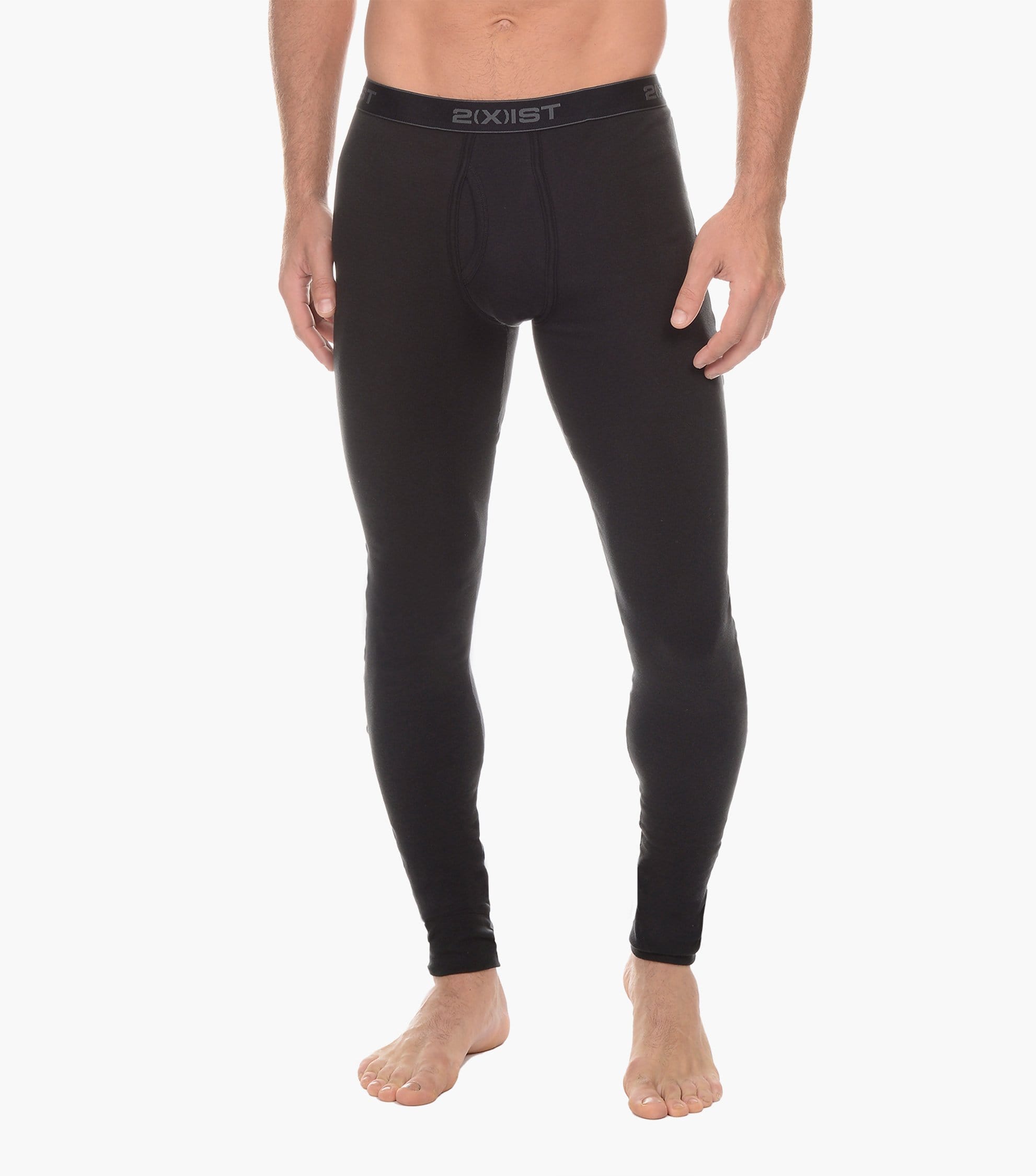  2xist Cotton Long John Underwear - 2 Color Plaid / Endangered - Bonton