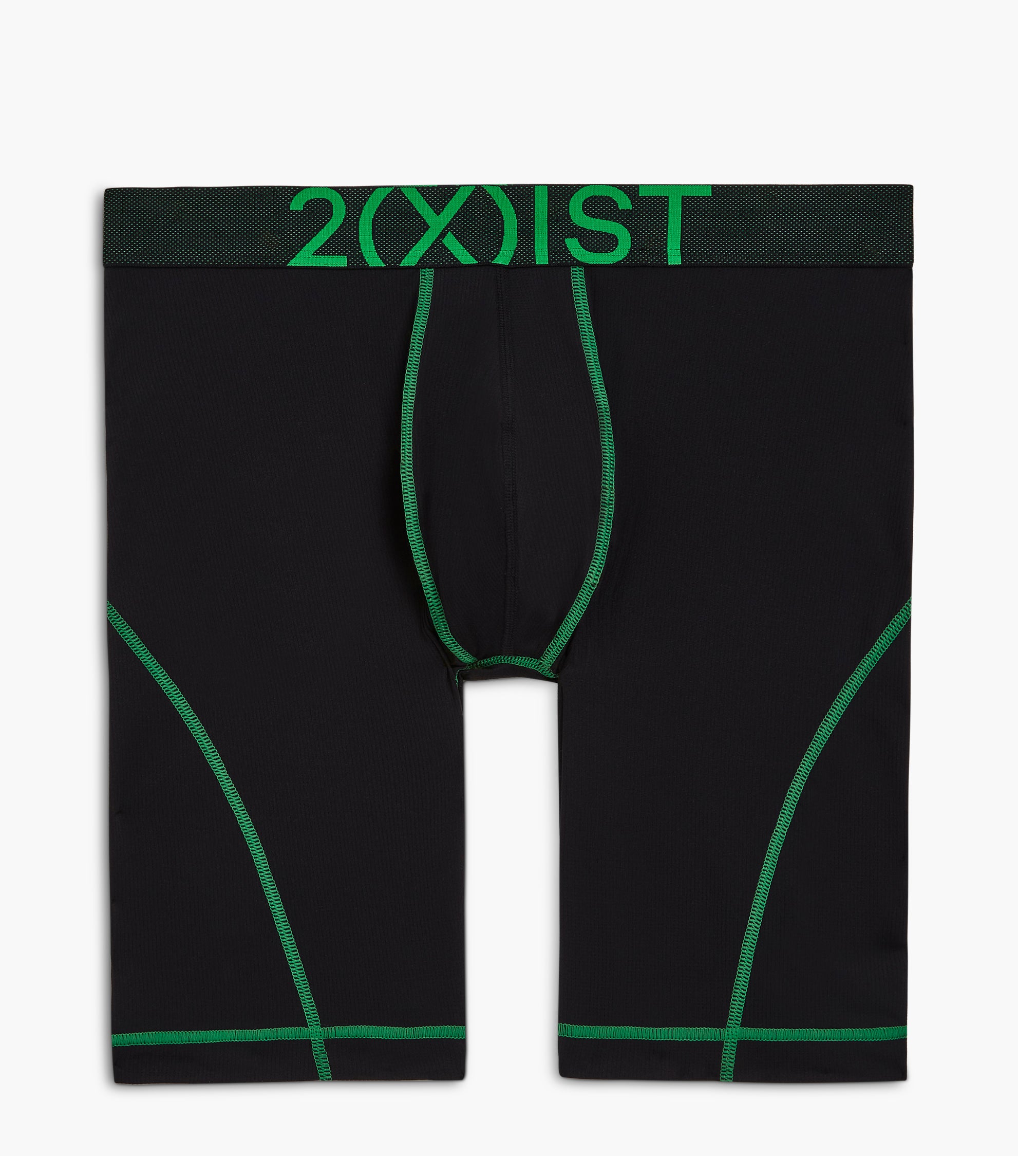  2xist Speed Dri Lightning Boxer Brief 9in - Black Beauty / Endangered - Bonton