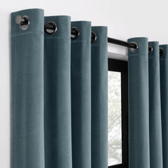 Velvet Blackout Grommet Curtain Panel