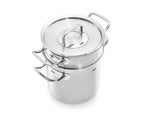Original-Profi Collection Stainless Steel Multipot with Steamer