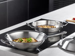Original-Profi Collection Stainless Steel Serving Pan with High Dome Lid
