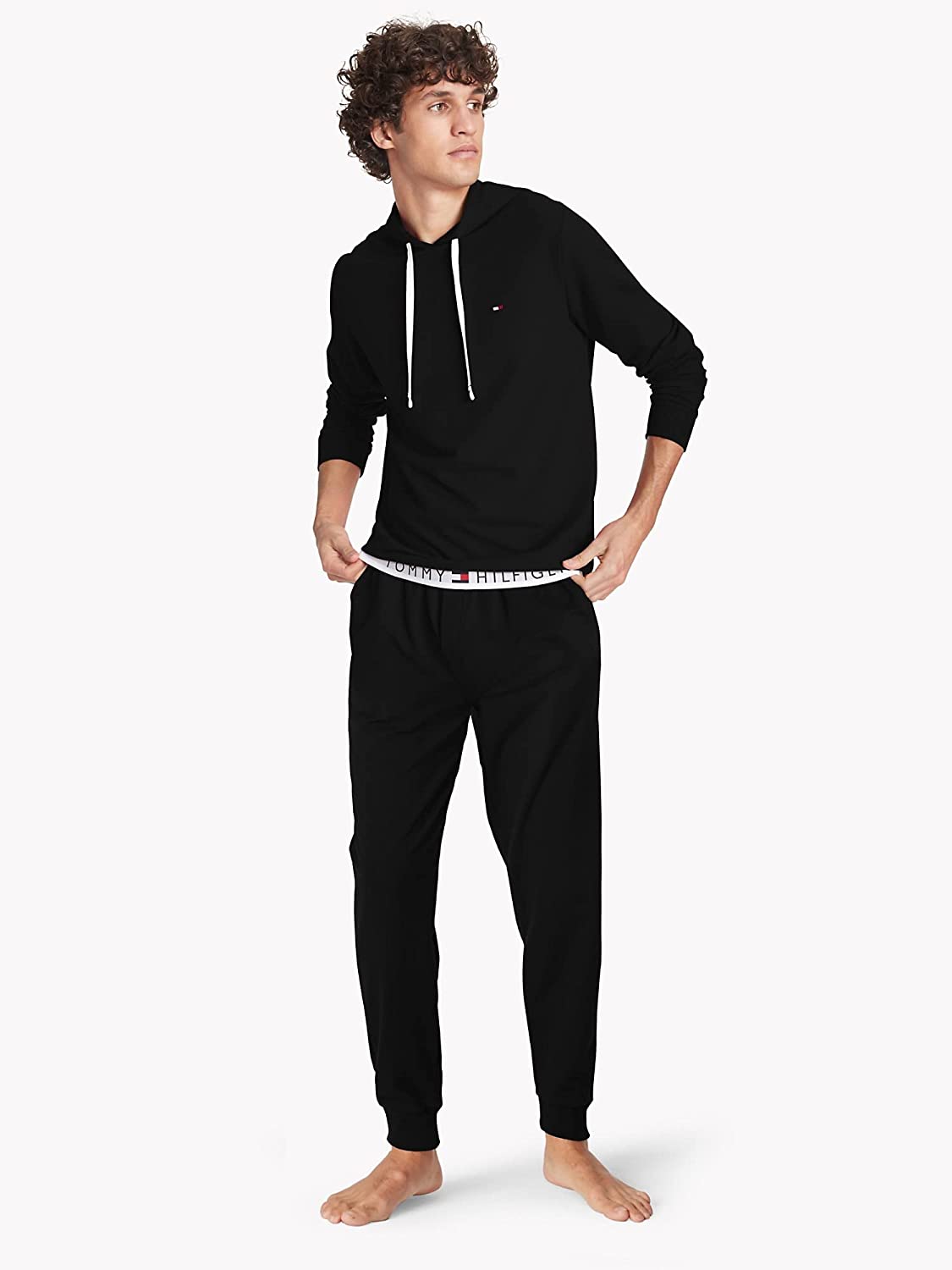  Tommy Hilfiger French Terry Jogger - Black - Bonton