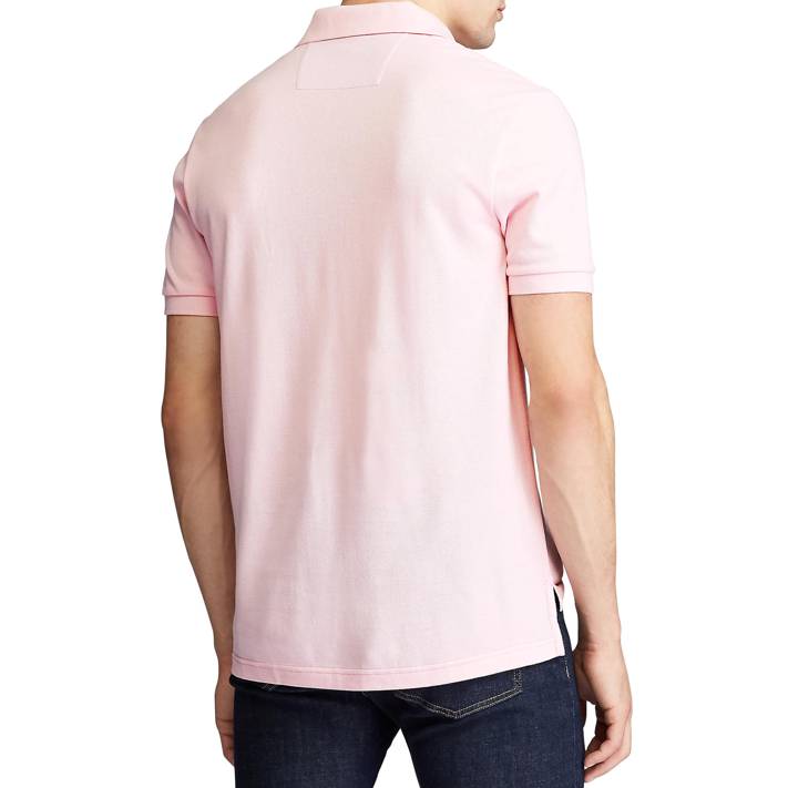  Chaps Chaps Men's Short Sleeve Everyday Solid Pique Polo - Oxford Pink - Bonton