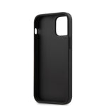 iPhone 12 mini - PU Leather Navy Blue Embroidery Colored Double Horse Logo - U.S. Polo Assn.