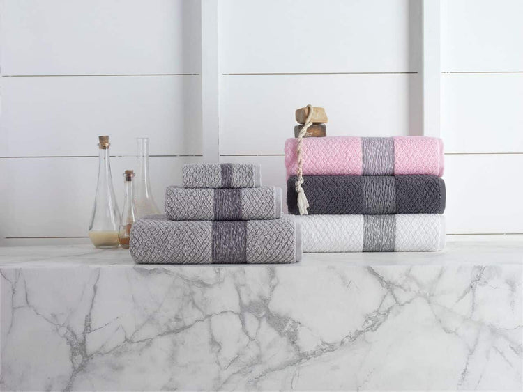 Anton Turkish Cotton 2 Piece Bath Towel Set