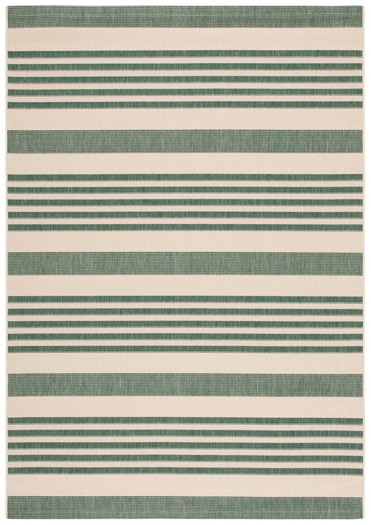  Safavieh Courtyard 6062 Indoor / Outdoor Rug - Beige / Dark Green - Bonton