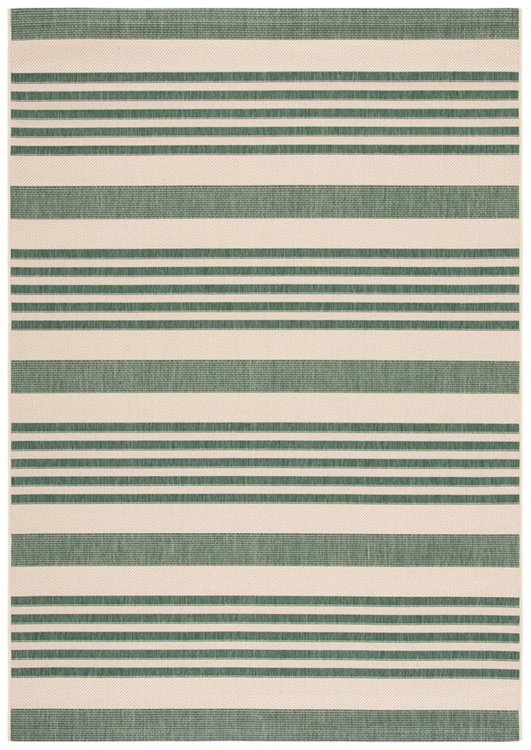 Beige / Dark Green