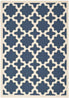  Safavieh Courtyard 6913 Indoor / Outdoor Rug - Navy / Beige - Bonton