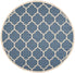  Safavieh Courtyard 6914 Indoor / Outdoor Rug - Blue / Beige - Bonton