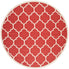  Safavieh Courtyard 6914 Indoor / Outdoor Rug - Red / Bone - Bonton