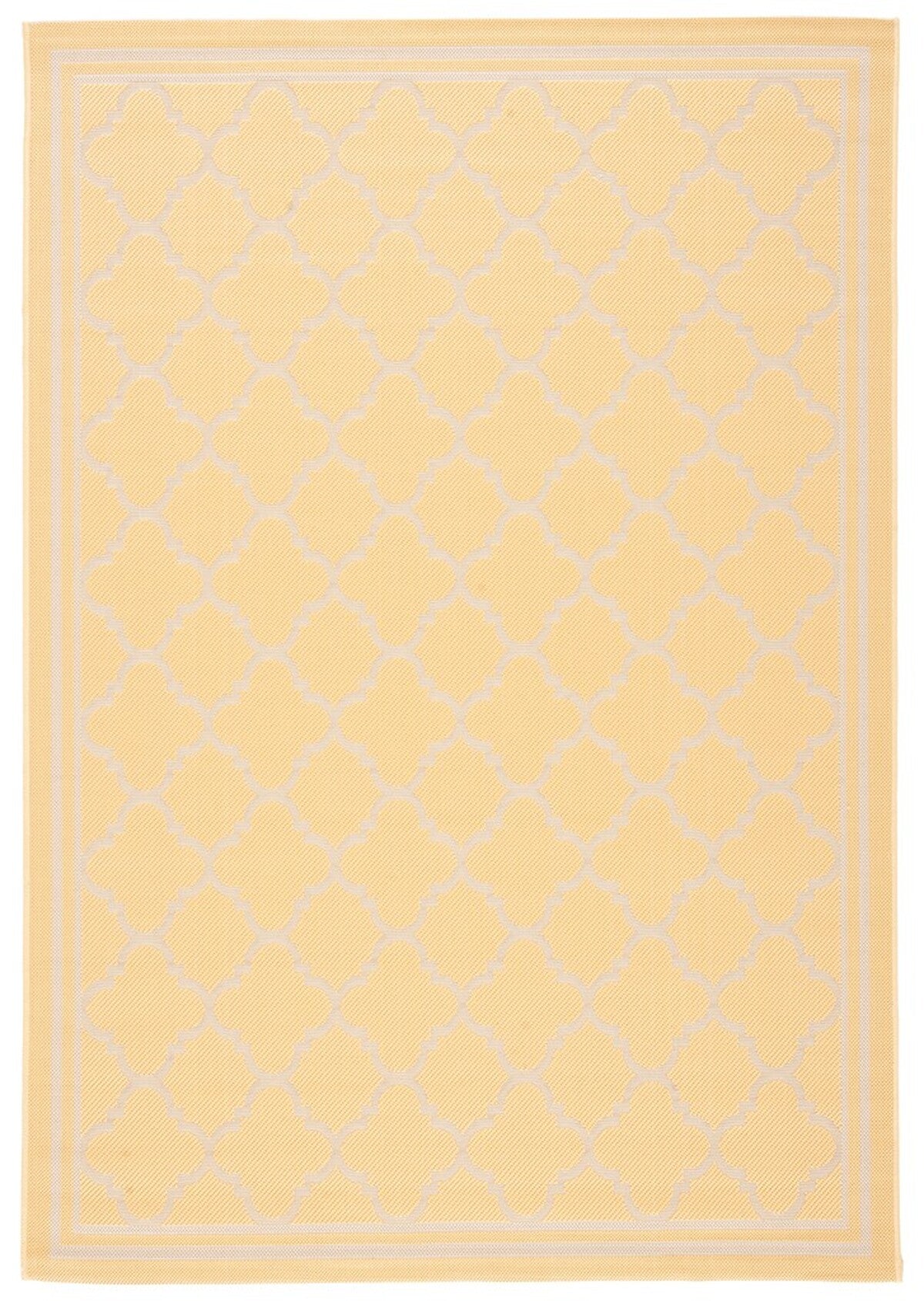  Safavieh Courtyard 6918 Indoor / Outdoor Rug - Gold / Beige - Bonton