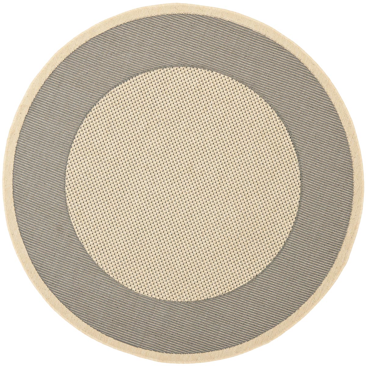  Safavieh Courtyard 7987 Indoor / Outdoor Rug - Grey / Cream - Bonton