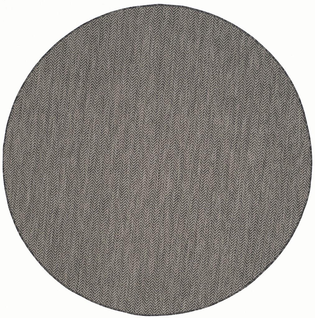  Safavieh Courtyard 8022 Indoor / Outdoor Rug - Black / Beige - Bonton