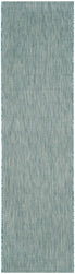  Safavieh Courtyard 8022 Indoor / Outdoor Rug - Aqua / Grey - Bonton