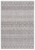  Safavieh Courtyard 8196 Indoor / Outdoor Rug - Ivory / Black - Bonton