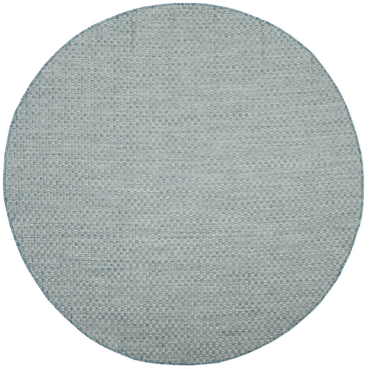  Safavieh Courtyard 8653 Indoor / Outdoor Rug - Light Blue / Light Grey - Bonton