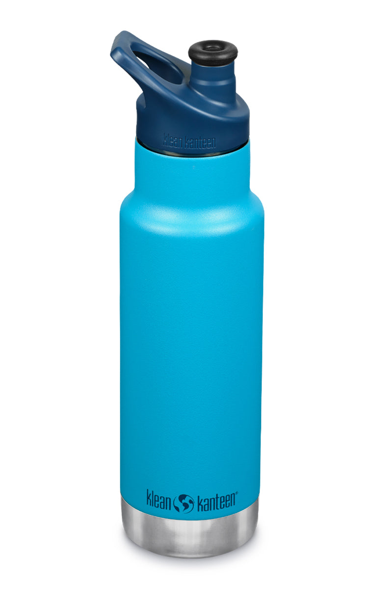  Klean Kanteen Insulated Kid Classic Narrow 12oz Bottle - Mr. Shark - Bonton