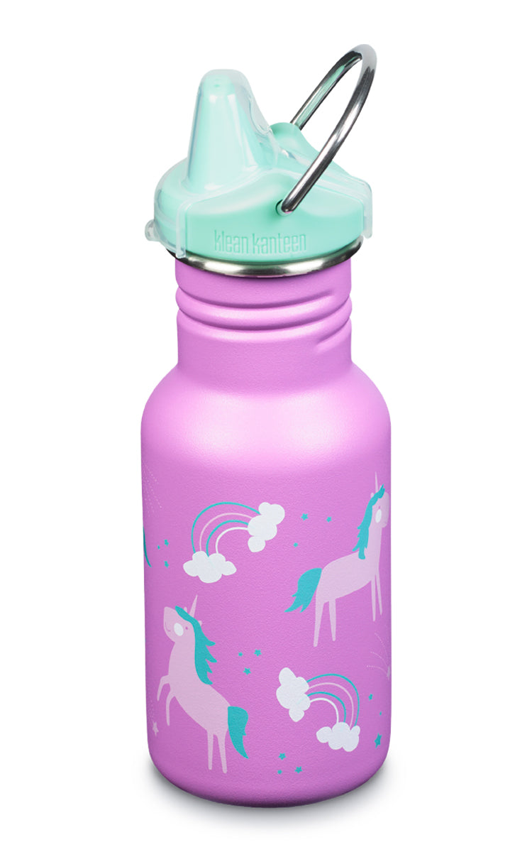  Klean Kanteen Kid Classic Narrow 12oz with Kid Sippy Cap - Safari (SI) - Bonton