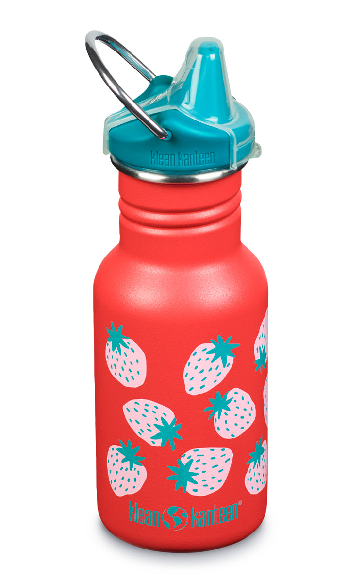  Klean Kanteen Kid Classic Narrow 12oz with Kid Sippy Cap - Safari (SI) - Bonton