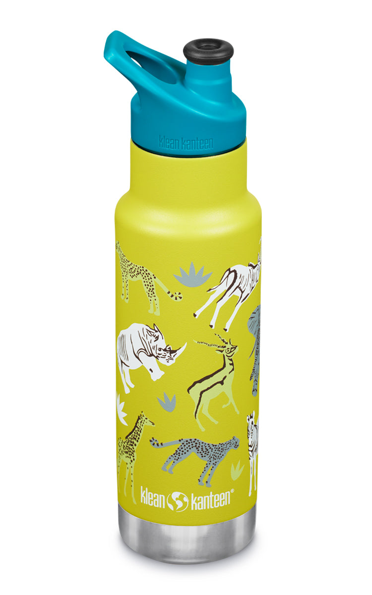  Klean Kanteen Insulated Kid Classic Narrow 12oz Bottle - Unicorns (UN) - Bonton