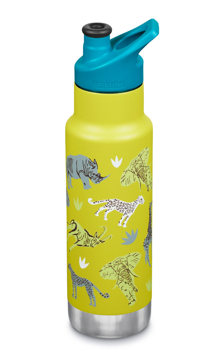  Klean Kanteen Insulated Kid Classic Narrow 12oz Bottle - Safari - Bonton