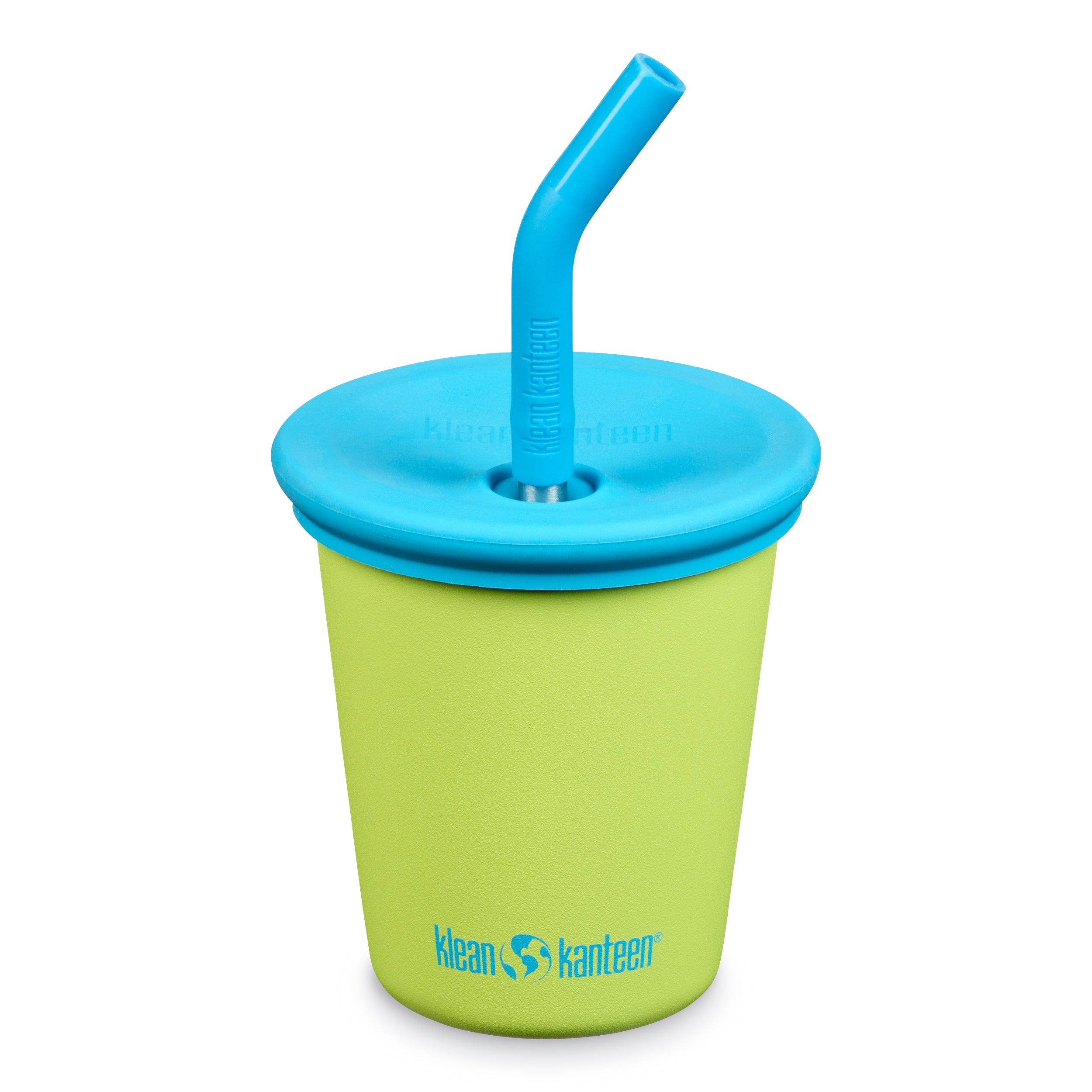  Klean Kanteen Kid Cup 10oz with Kid Straw Lid - Rouge Red (RR) - Bonton