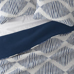 Modern Diamond Navy