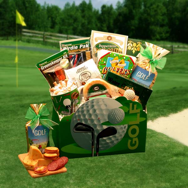 Golfing Delights, Golf Gift Basket