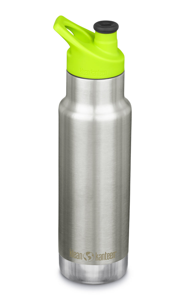  Klean Kanteen Insulated Kid Classic Narrow 12oz Bottle - Brushed Stainless (BS) - Bonton