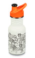  Klean Kanteen Kid Classic Narrow 12oz with Kid Sport Cap - Tigers (TG) - Bonton