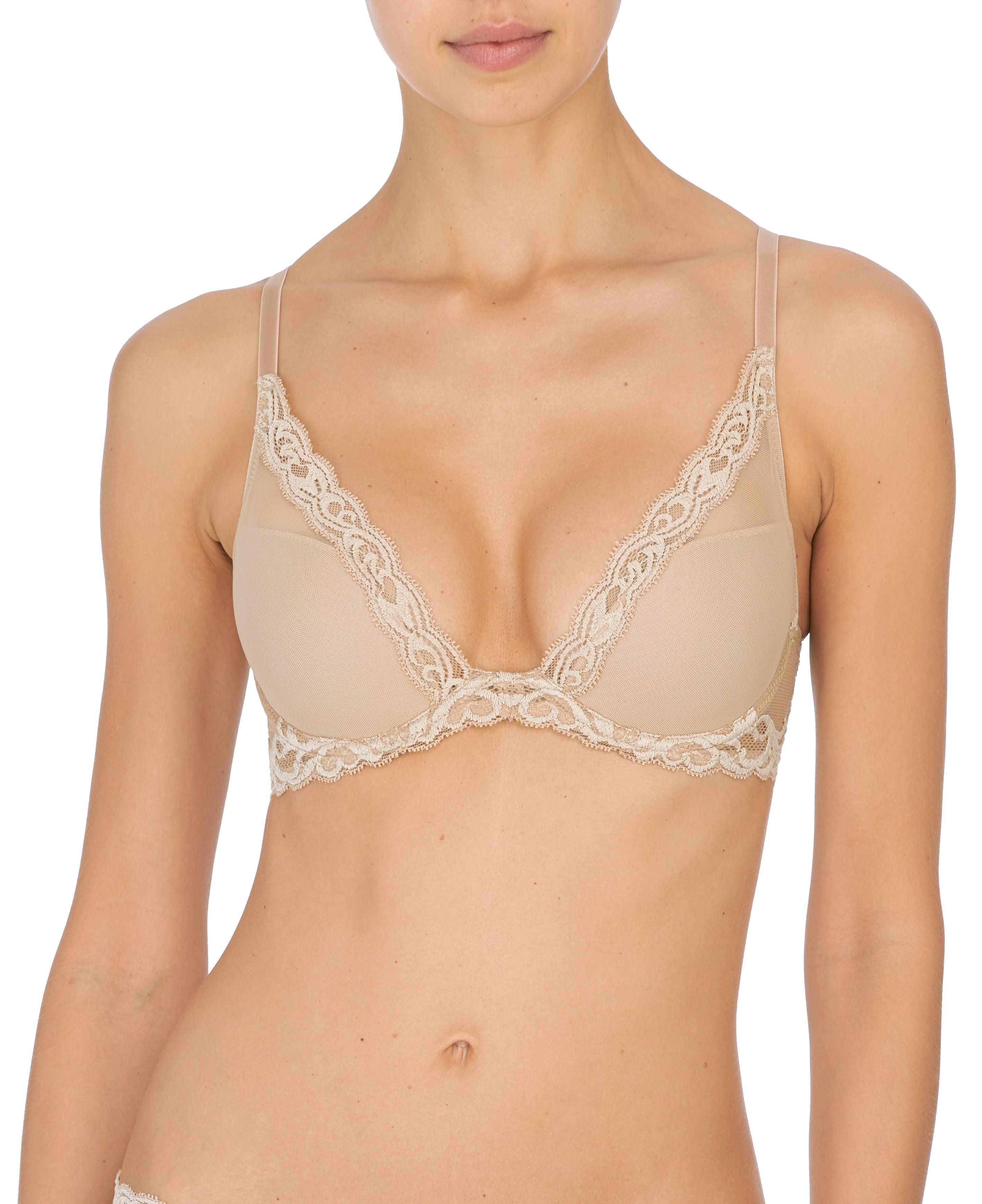  Natori Feathers Contour Plunge - Cafe - Bonton