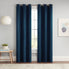  Eclipse Darrell Grommet Curtain Panel - Indigo - Bonton